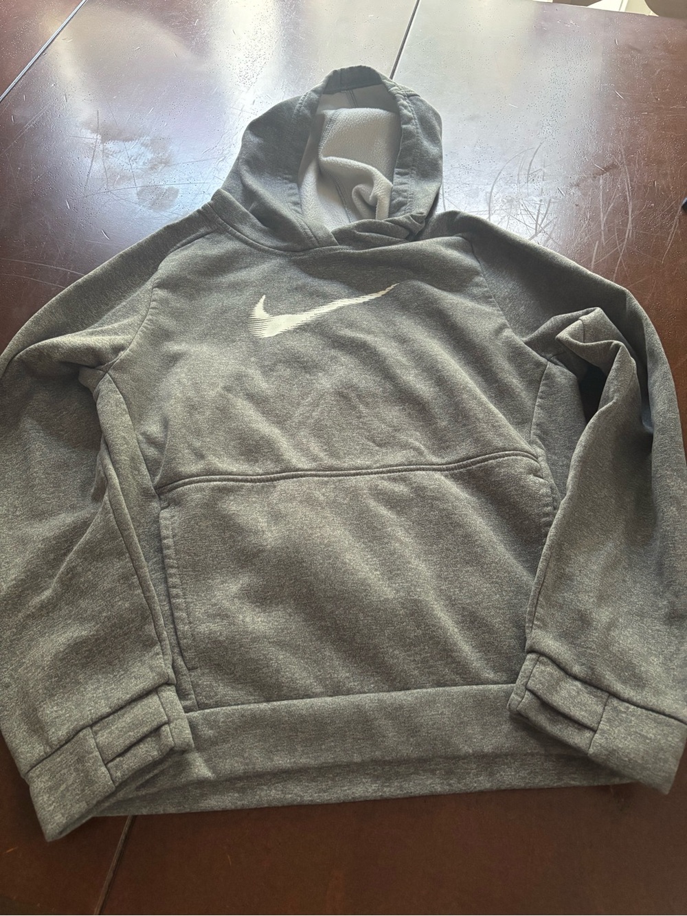 Nike grey hoodie